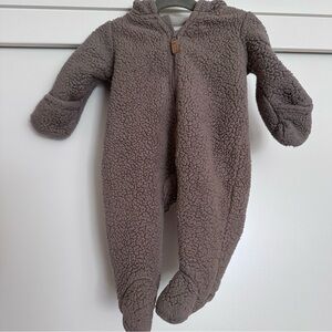 Carter's Soft Brown Sherpa Footie‎